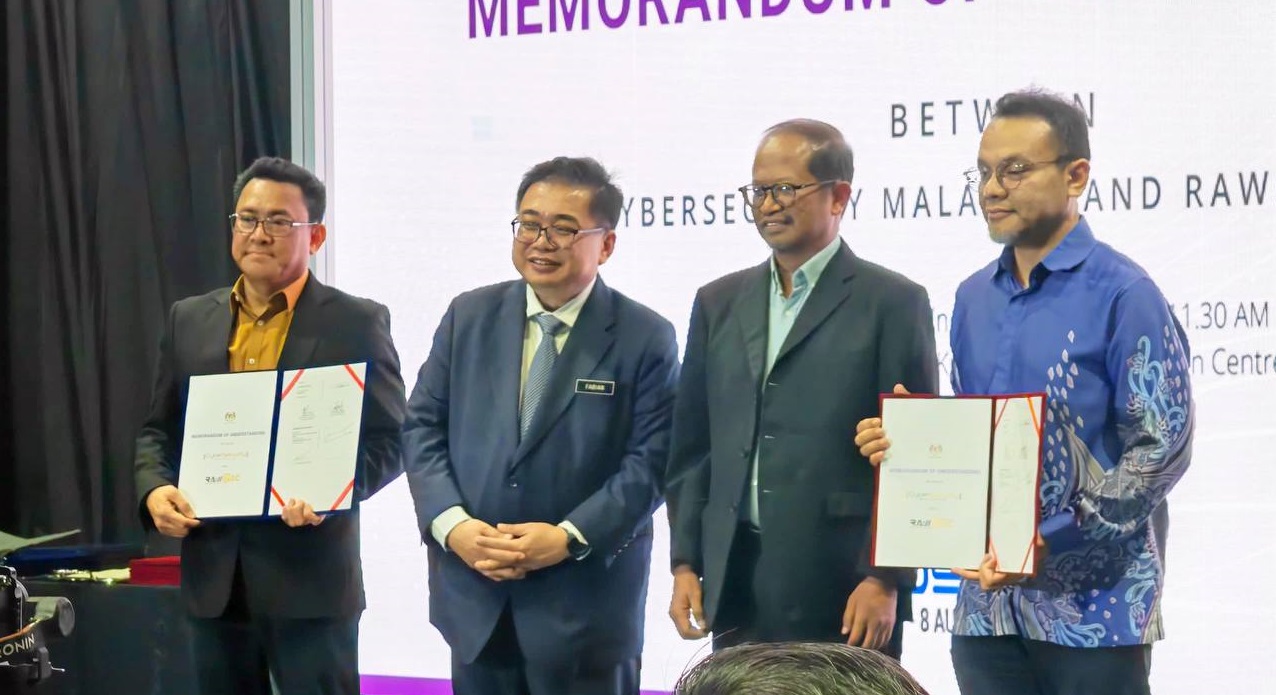 AJCCA Witnessed the MoU Between Cybersecurity Malaysia and Its Member, RawSec Cybersecurity Community